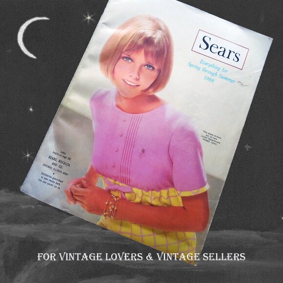 Other Vintage Sears Catalog 1966 Spring Summer Intact Valuable And